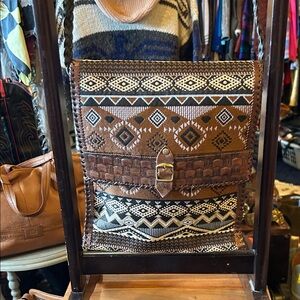 Boho Tribal Pattern Crossbody Bag